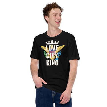 Love City King Unisex t-shirt